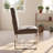 Edivaldo 18.5'' H Faux Leather Upholstered Parsons Chair