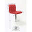 Tabouret de bar pivotant réglable en similicuir, ensemble de 2-446201529