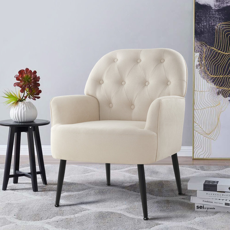 Momence Sofa, Beige Velvet