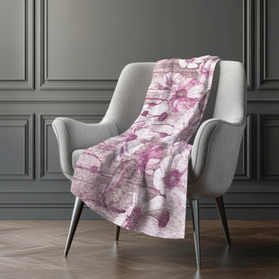 Jeté floral Sherpa ASB712 Addison