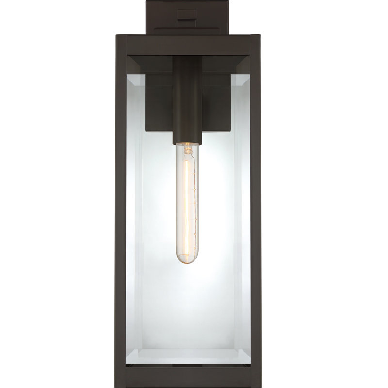 Meunier Steel Wall Light, 20" H x 7" W, Western Bronze