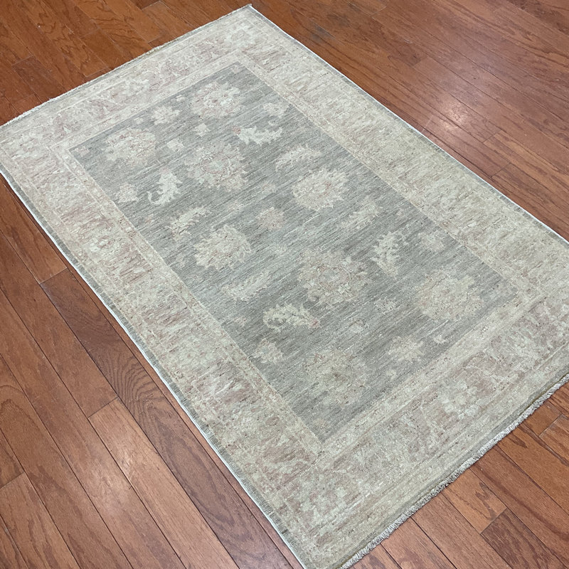  Handmade Oushak Wool Rug