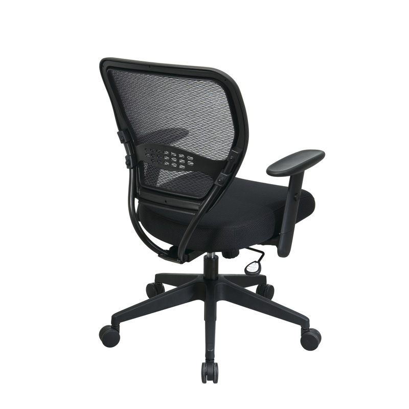 Chaise de travail SPACE Deluxe, Noir