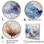 «Blue Cornflowers Charm In Winter», reproduction sur toile-1211610325-1249301907