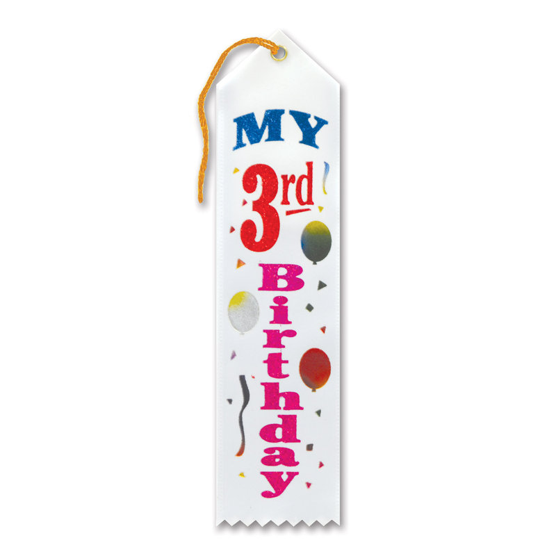 «My» «1st» Birthday Award Ribbon