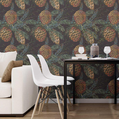 Barhill Peel & Stick Floral Roll