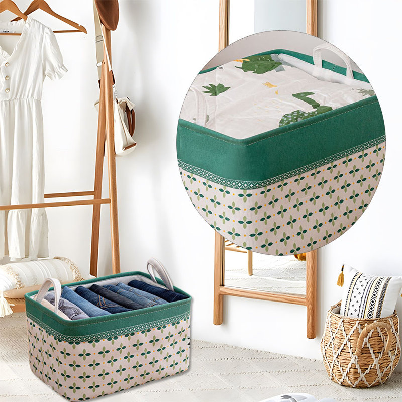 Panier en tissu Red Barrel Studio®