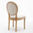Set Of 2 Upholstered Oval Tufted Side Chair-1915568803