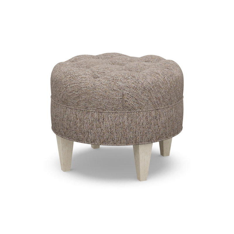 Round Ottoman, 2243-80, Sandstone