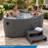 AquaRest Discover AR300 Standard 2-Person 20-Jet Oval Plug & Play Hot Tub with LED Waterfall and Friction Heating-14225655