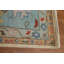 Grand tapis oriental floral Oushak fait à la main 12 x 15