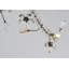 Lustre en forme de branche en cristal 10 lumières Eclectic