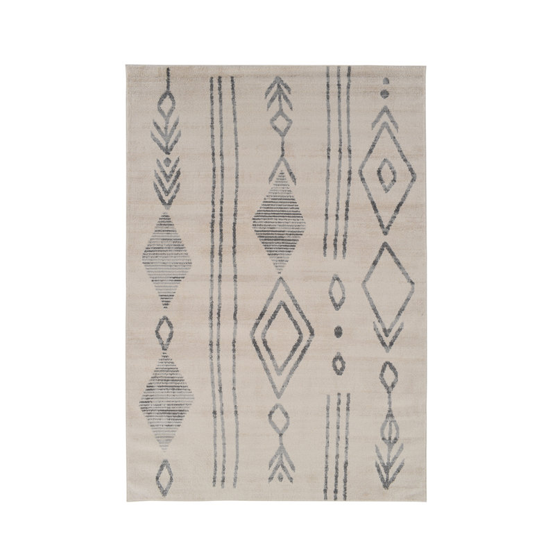 Ahern No Pattern And Not Solid Colour Area Rug, Rectangle 160cm x 230cm 