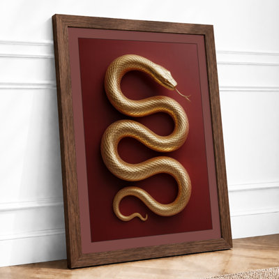 Gilded Serpent Art Deco - Print