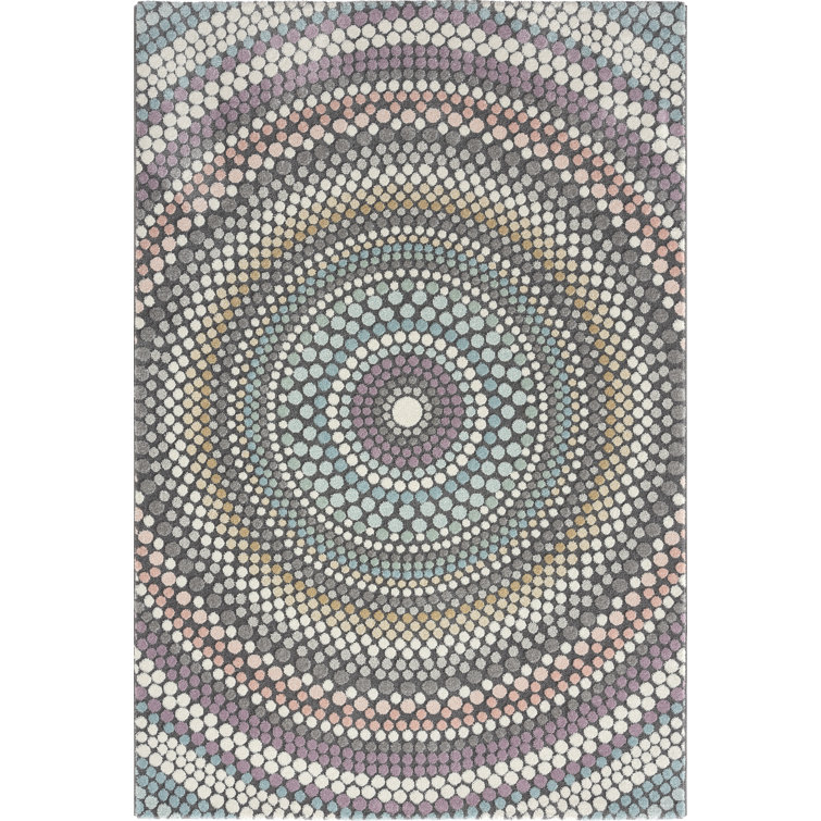 Rheaume Geometric Flatweave Area Rug