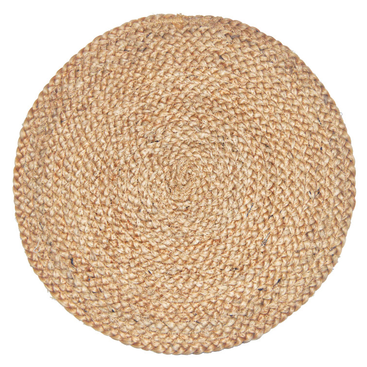 Rosecliff Heights Mikaela Jute Round Placemant & Reviews | Wayfair