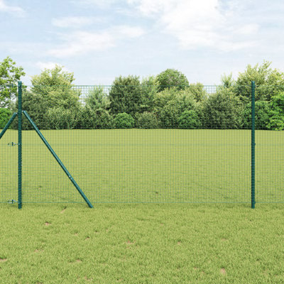 Welded Wire Fence With 7 Posts Steel