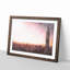Sunset over Taipei City in Taiwan - Picture Frame Painting Print-56705827-56705829