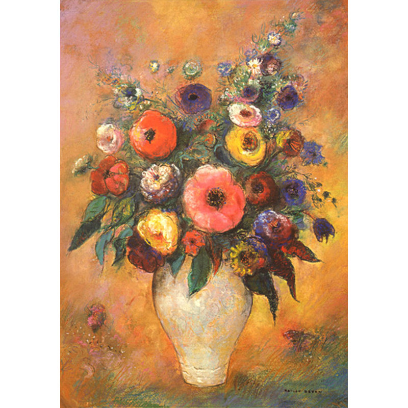 Vase de fleurs, 1912, H 24 po x l 17 po