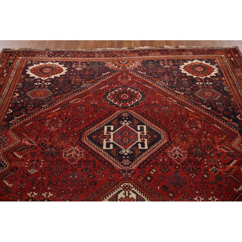 Tapis traditionnel à teinture végétale 7 x 11