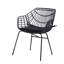 Ensemble de 2 chaises de patio Niya, polyester, acier, rotin extérieur-100917535