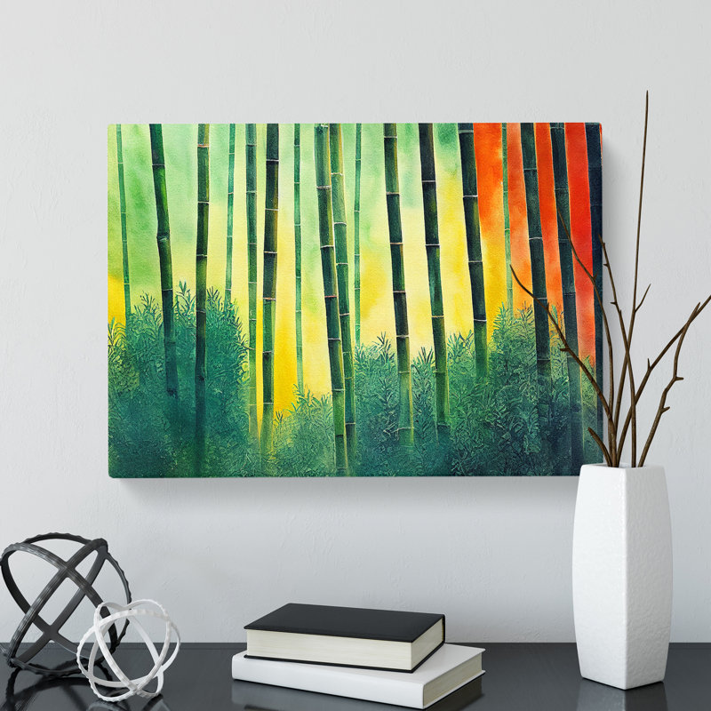 Bamboo Forest Vol.4 - Wrapped Canvas, 40cm H x 60cm W x 3cm D
