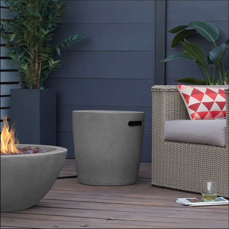 RIVERSIDE Propane Tank Cover, Glacier Gray
