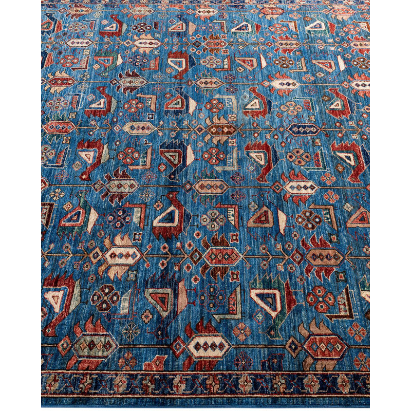 Serapi One-of-a-Kind 6' 0" X 9' 1" Hand Knotted Area Rug