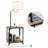 Bikari 57'' Tray Table Floor Lamp with USB