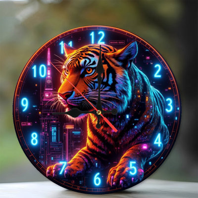 Horloge murale Tiger