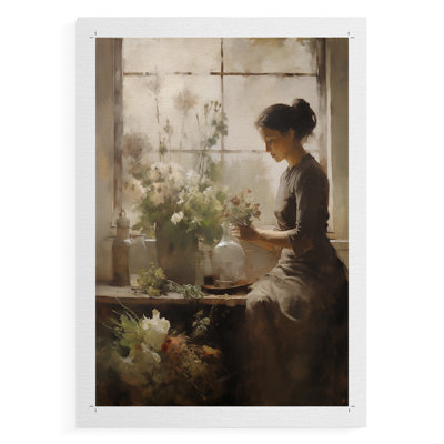 WOMEN Series CDXIV - reproduction sur toile de qualité supérieure seulement - NON-CADRE - prête à être accrochée