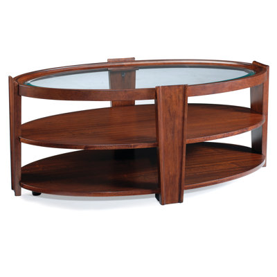 Nuvo Glass Top Single Coffee Table