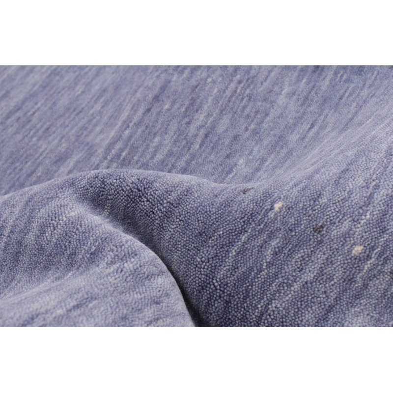 Tapis bleu clair Humaira Gabbeh 9 pi 1 po x 12 pi 1 po