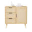 Commode en rotin