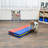 Primary 4' x 6' Folding Gym Mat - Rainbow-1653941871