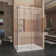Enigma-X 48.38'' x 34.5'' D x 76" Frameless Sliding Shower Enclosure