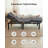 Adjustable Bed Frame, Independent Head And Foot Incline, Quiet Motor, Adjustable Bed With Wired Remote Control-1236358414