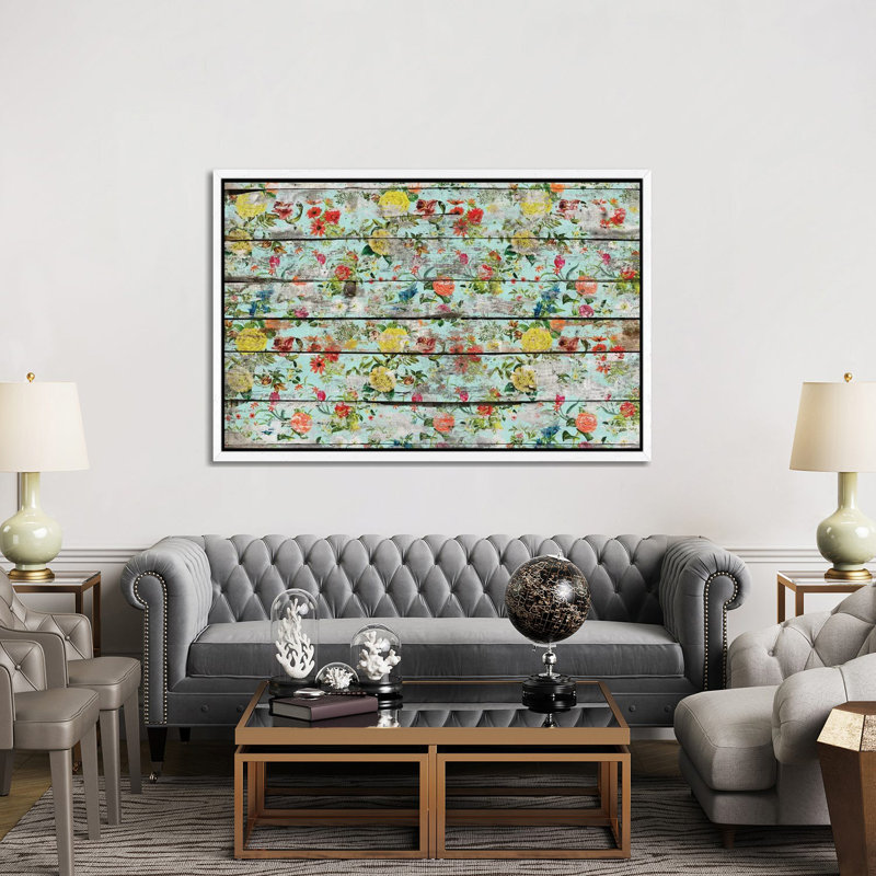 The Tree House by Diego Tirigall - Print on Canvas, White Framed, 101.6cm H x 152.4cm W x 3.81cm D