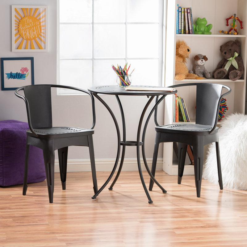 3 PC KD METAL SET, Black