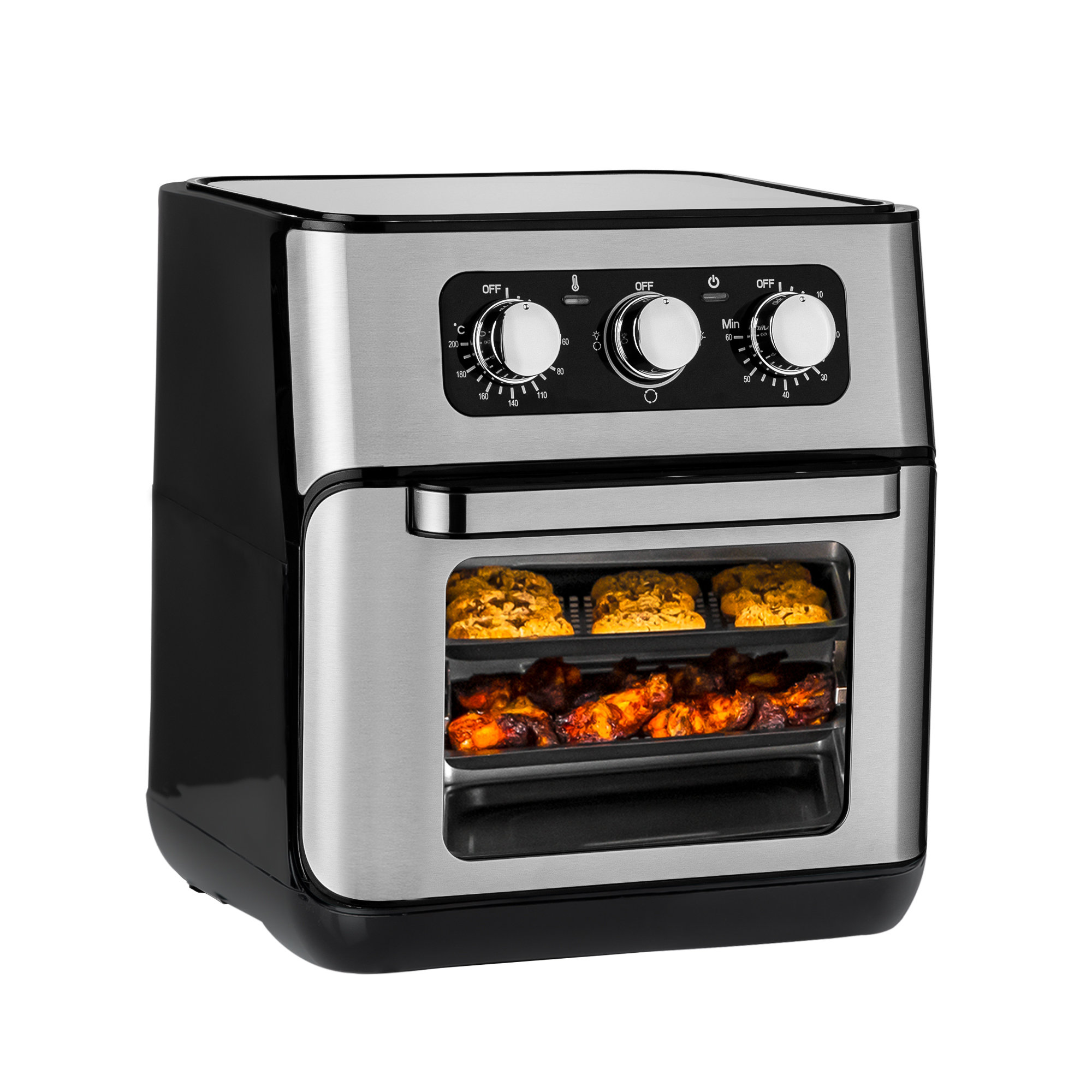 Innoteck 12L Air Fryer with Rotisserie