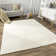 Tapis doux avec un effet confortable haut et bas dans des couleurs unies