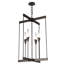Lilium 4 - Light Dimmable Lantern Rectangle/square Chandelier-109495884