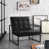 Black Faux Leather selected