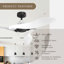 Ventilateur de plafond 3 pales 54 "avec télécommande