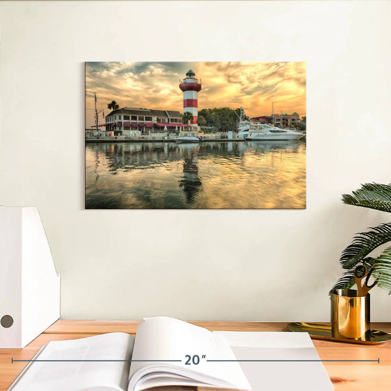 Aletra Hilton Head Lighthouse, 8" H x 12" W