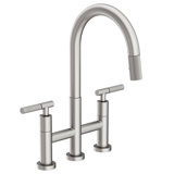Muncy Pull Down Kitchen Bridge Faucet