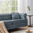  83.5" Velvet Chesterfield Tufted Sofa-115948913