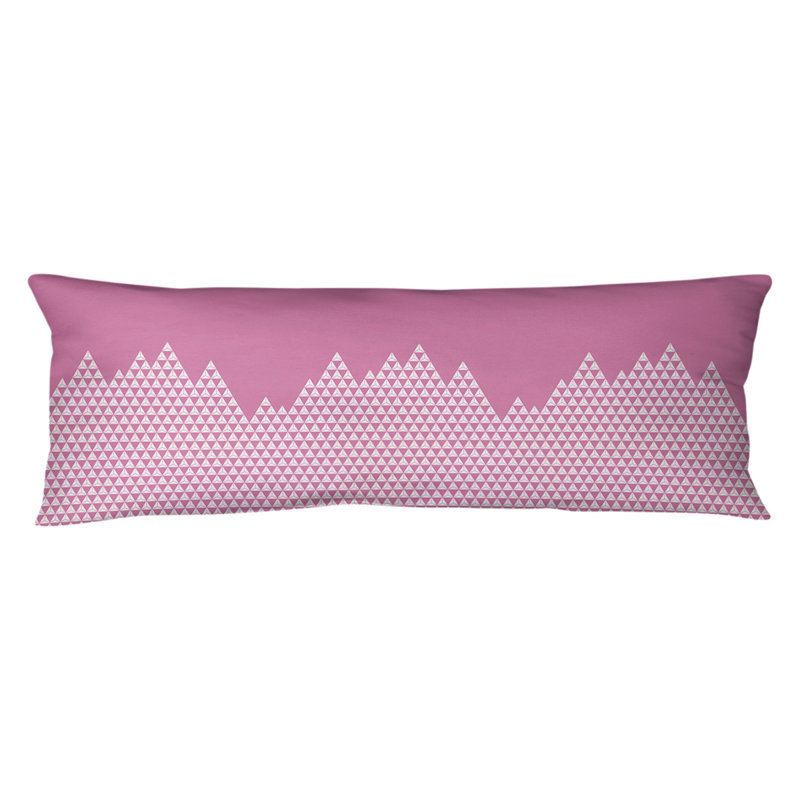 Katelyn Elizabeth Reversible Throw Pillow, Poly Fill, Plush Fleece, Pink