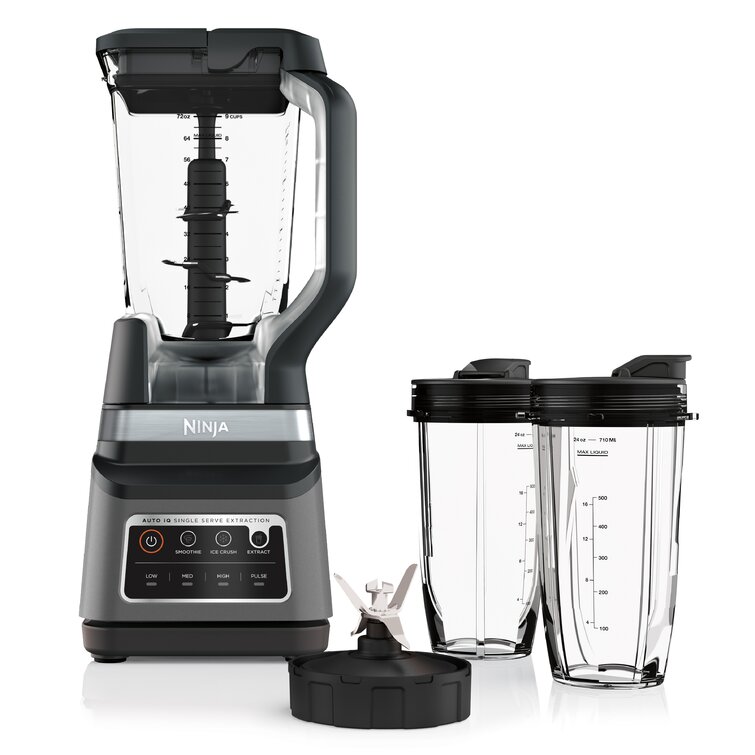 Ninja QB3001SS Fit Compact Personal Blender, Pulse Technology With 2 Cup