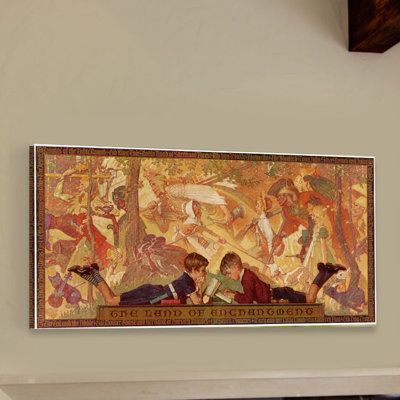 Land Of Enchantment by Norman Rockwell - Wrapped Canvas Print